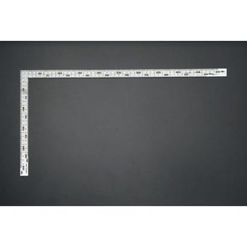 150x300mm 幅広シルバー曲尺 エスコ