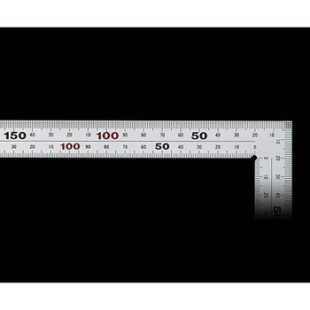 150x300mm 幅広シルバー曲尺 エスコ