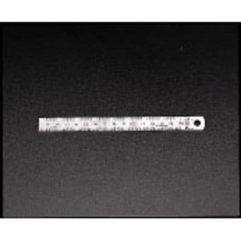 150mm シルバー直尺(マグネット付) エスコ