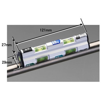 121mm 給排水管用レベル - エスコ