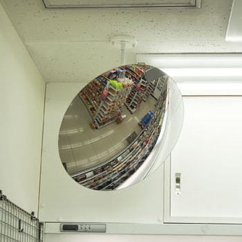 Φ600mm 凸面ミラー(アクリル製) エスコ