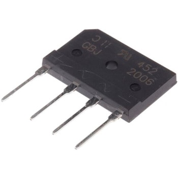 整流用 ブリッジダイオード 単相 4-Pin DiodesZetex