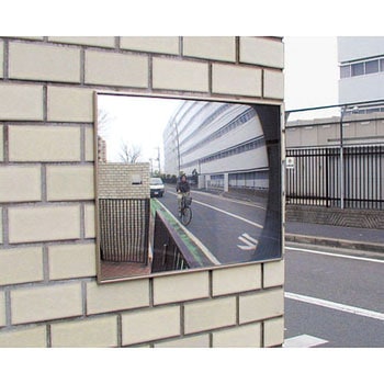 150x210mm 凸面ミラー(車庫用・接着式) エスコ