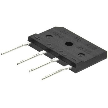 整流用 ブリッジダイオード 単相 4-Pin DiodesZetex