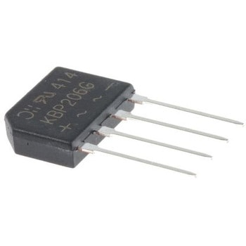 整流用 ブリッジダイオード 単相 4-Pin DiodesZetex