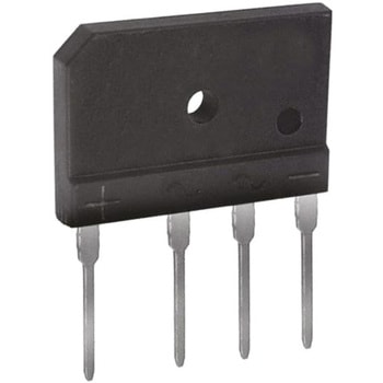 整流用 ブリッジダイオード 単相 4-Pin DiodesZetex