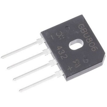 整流用 ブリッジダイオード 単相 4-Pin DiodesZetex