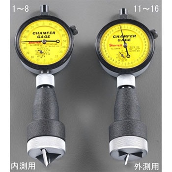 内側面取りゲージ 25.050.0mm 090° エスコ EA725AA4-
