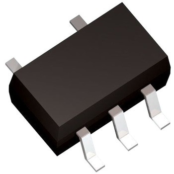 低ノイズLDO電圧レギュレータ 固定出力 表面実装 5-Pin YES・正 DiodesZetex
