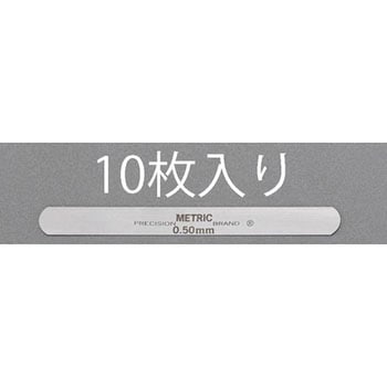 0.05x127mm スチールフィラーゲージ(10枚) エスコ