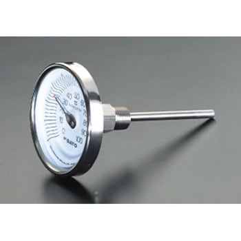 -30-50℃/200mmバイメタル式温度計 エスコ