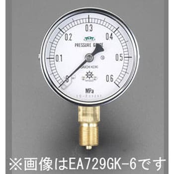 60mm もらって嬉しい出産祝い 0-10MPa 人気特価激安 圧力計 耐脈動圧形