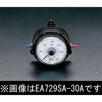 EA729SA-50A 0-500pa 微差圧計 1個 エスコ 【通販モノタロウ】