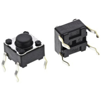 Alps Electric タクタイルスイッチ 単極単投(SPST) スルーホール モーメンタリ Alps Electric