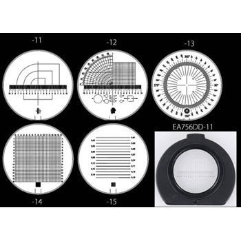 EA756DD-15 ルーペ用スケール 1個 エスコ 【通販モノタロウ】
