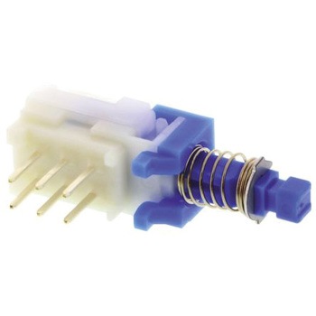 SPUJ191500 Alps Electric �����{�^���X�C�b�`  ���[�����^�� PCB �o�ɑo��(DPDT) Alps Electric 50199066