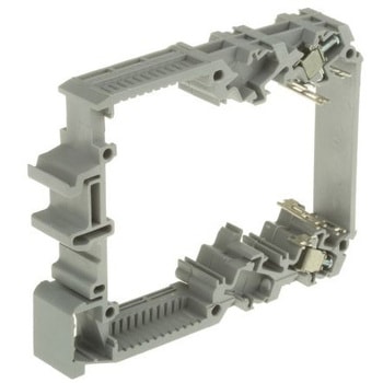 Entrelec DINレール取付用端子アクセサリ DINレールコネクタ Entrelec