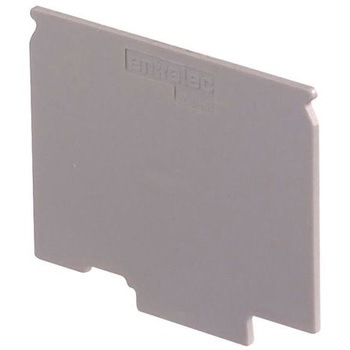 Entrelec DINレール取付用端子アクセサリ エンドセクション FEM13Uシリーズ Entrelec