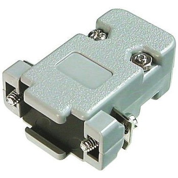 ASSMANN WSW D-subコネクタ用バックシェル ストレート  亜鉛 ASSMANN WSW