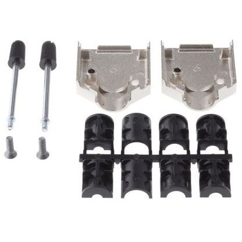ASSMANN WSW D-subコネクタ用バックシェル ストレート  亜鉛 ASSMANN WSW