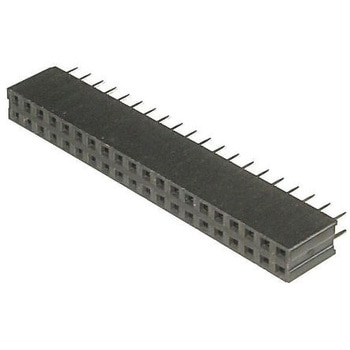 ASSMANN WSW 基板接続用ソケット 2.54mm 20 極 2 列 ストレート スルーホール ASSMANN WSW