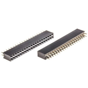 ASSMANN WSW 基板接続用ソケット 2.54mm 40 極 2 列 ストレート スルーホール ASSMANN WSW