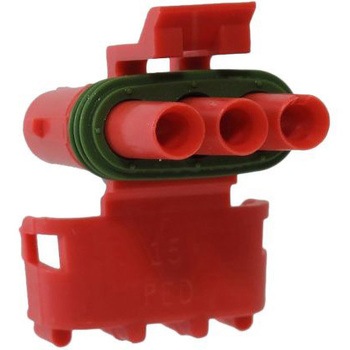 12015795 Delphi �����ԗp�R�l�N�^ Weather-Pack�V���[�Y ���X �P�[�u���}�E���g Delphi 50218824