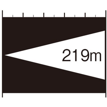 [単3x4本] フラッシュライト/LED(防爆構造・黄/黒) エスコ