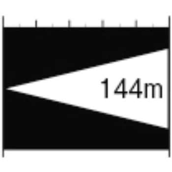 [単3×3本] フラッシュライト/LED(防爆構造/黄) エスコ