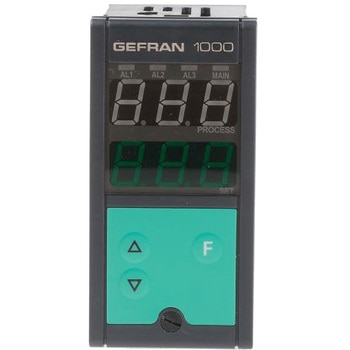 Gefran 温度調節器 (PID制御) ロジック、リレー  DIN)mm 1000 Gefran
