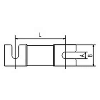 銅つめ付ヒューズ エスコ
