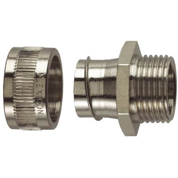 Flexicon コンジット 固定外部 真鍮 FUシリーズ用 - Flexicon