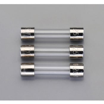 125Vx3.0A/Φ5.2mm 管ヒューズ(速断型/3本) エスコ