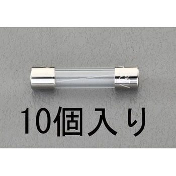 250V 管ヒューズ(Φ6.4×30mm) エスコ