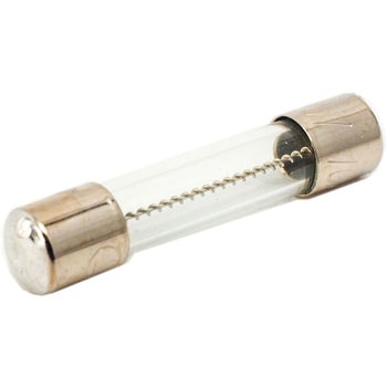 250Vx 10A/6.4mm 管ヒューズ(セミタイムラグ型/3本) エスコ