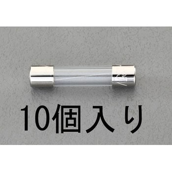 250V 管ヒューズ(Φ6.4×30mm) エスコ