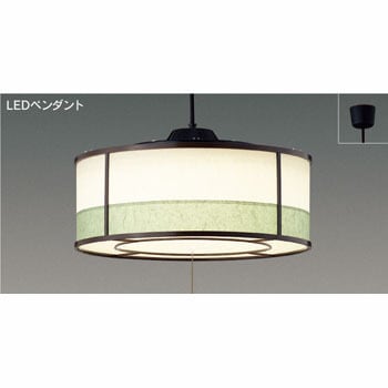 LEDP82011PL-LD プルスイッチ LEDペンダント 和鼓 1台 東芝ライテック ...