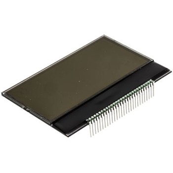 Displaytech 液晶モノクロディスプレイ 反射型 グラフィック 緑 128 x 64pixels Displaytech
