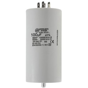 Capacitor Motor Start 450V 100uF Ducati Energia