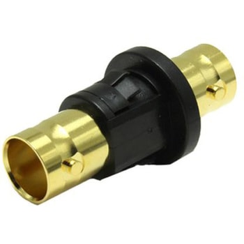 COAX Connectors 同軸アダプタ ストレート BNC ジャック - BNC - ジャック 金 COAX Connectors