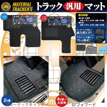 FM-251 トラック用足マット 1個 JB(日本ボデーパーツ工業) 【通販