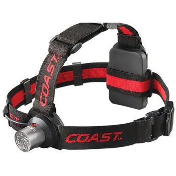 Coast  ヘッドランプ 懐中電灯 黒 Coast