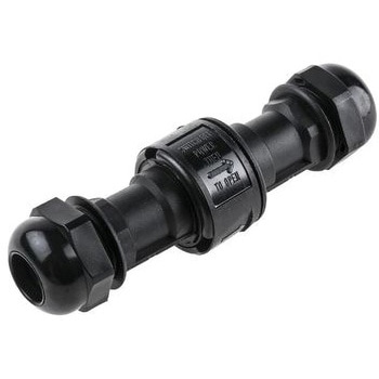Elkay Electrical 電源インラインコネクタ 3極 16A 250 V ac/dc メス、オス Elkay Electrical