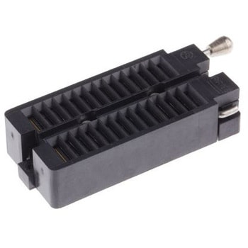 Aries Electronics ゼロプレッシャーソケット ZIFソケット 2.54 Aries Electronics ゼロプレッシャーソケット ZIFソケット 2.54