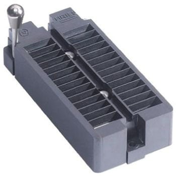 Aries Electronics ゼロプレッシャーソケット ZIFソケット  2.54mm ピッチ Aries Electronics