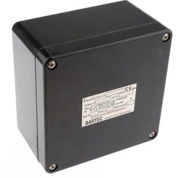 Bartec ジャンクションボックス ガラス繊維強化PET 160 x 160 x 90mm IP66 Bartec