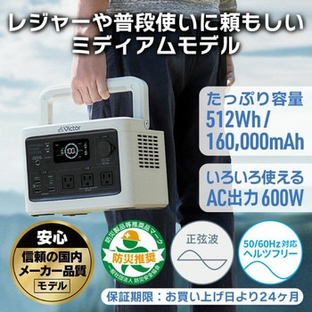 ポータブル電源 BN-RF510 Victor