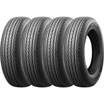 サマータイヤ 4本セット】 BRIDGESTONE K370 145/80R12 80/78N LT 1セット(4本) BRIDGESTONE( ブリヂストン) 【通販モノタロウ】