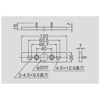 FA-061N LED誘導灯 取付金具 1台 東芝ライテック 【通販モノタロウ】