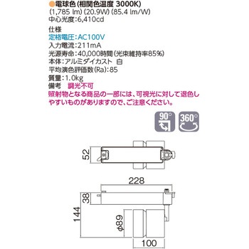 LEDスポットライト 東芝ライテック